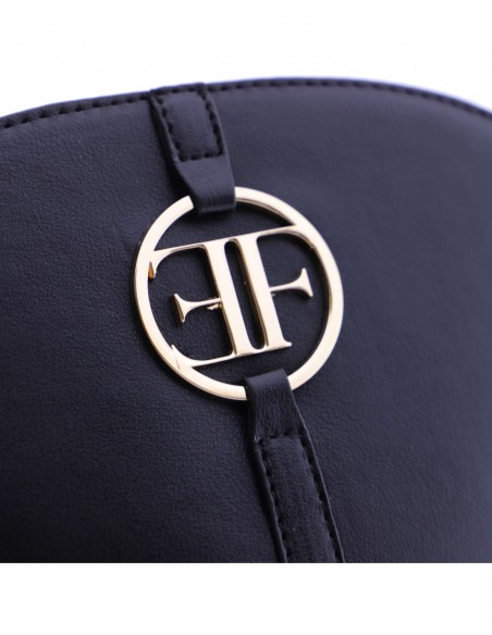 BOLSO DE HOMBRO Y BANDOLERA EFERRI CARLOTA NEGRO