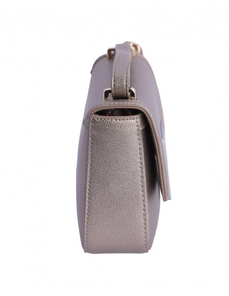 BOLSO BANDOLERA EFERRI GRETA DORADO CON SOLAPA