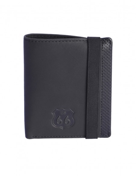 BILLETERO PARA HOMBRE DE PIEL ROUTE 66