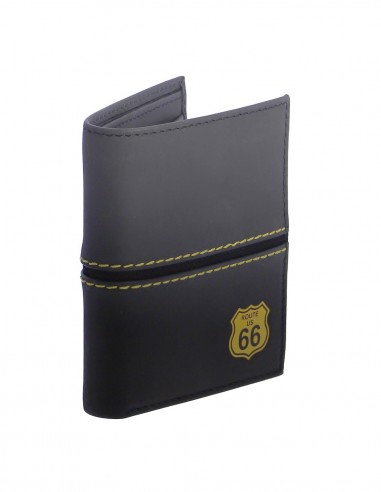 BILLETERO PARA HOMBRE DE PIEL ROUTE 66