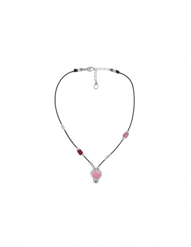 COLLAR CORTO CUERO NORA CICLÓN