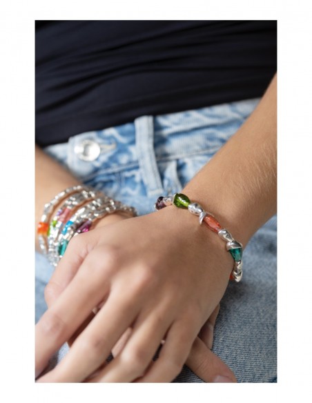PULSERA PEPITAS MULTICOLOR CICLÓN
