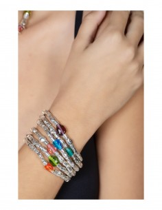 PULSERA ELÁSTICA  PEPITAS...