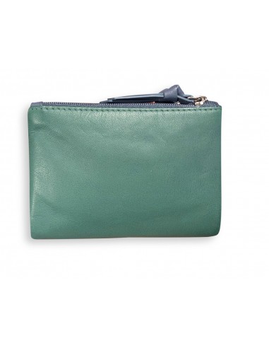 CARTERA TARJETERO PIEL MENTA RABAT PEQ.