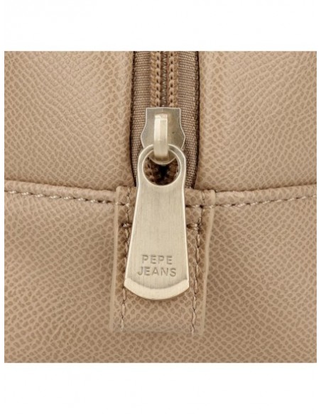MONEDERO CON TARJETERO PEPE JEANS ELIA BEIGE