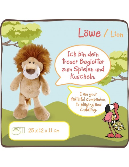 PELUCHE LEON NICI 25 CM