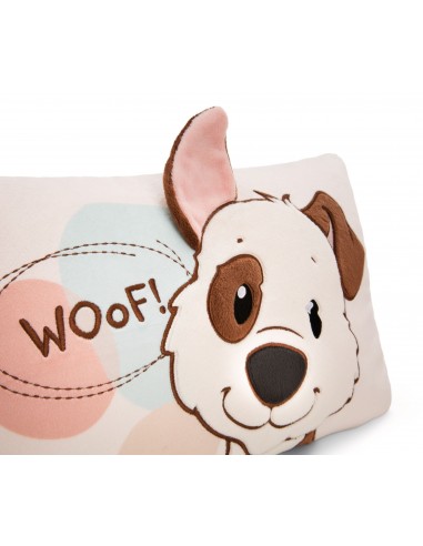 COJÍN RECTANGULAR PERRO BLANCO NICI