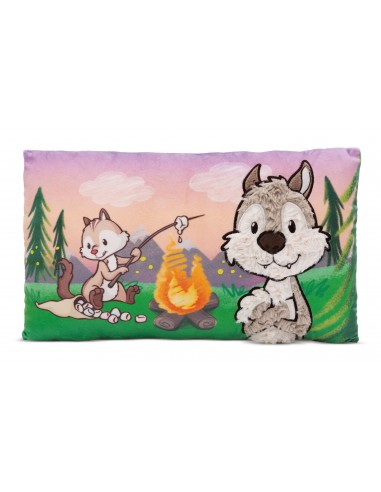COJÍN RECTANGULAR LOBO WINNY Y...