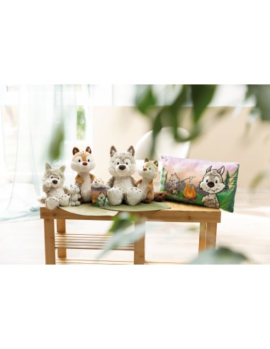 COJÍN RECTANGULAR LOBO WINNY Y...