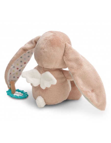 CONEJITO DE PELUCHE CON ACTIVIDADES FJELLA 23 CM