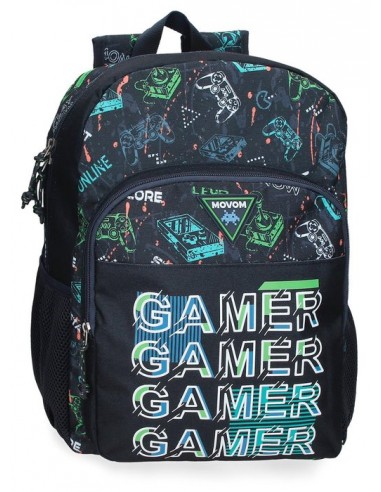 MOCHILA ADAPTABLE MOVOM 40CM GAME OVER