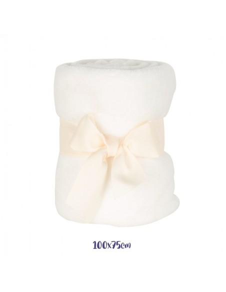 PELUCHE PERRITO CON MANTA BABY 25CM