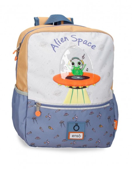 MOCHILA ENSO ALIEN SPACE 33 CM.