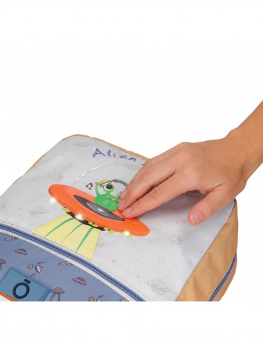 MOCHILA ENSO ALIEN SPACE 33 CM.