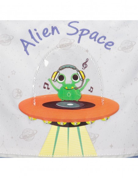 MOCHILA ENSO ALIEN SPACE 33 CM.