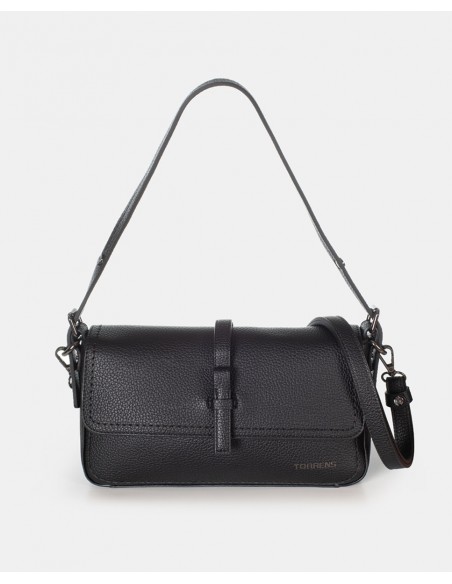 BOLSO DE HOMBRO CON SOLAPA Y BANDOLERA BINNA TORRENS