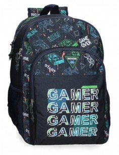 MOCHILA 44CM GAME OVER ADAP...