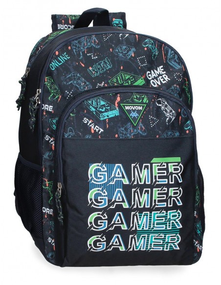 MOCHILA 44CM GAME OVER ADAP A CARRO MOVOM