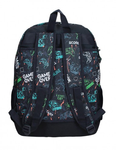 MOCHILA 44CM GAME OVER ADAP A CARRO...