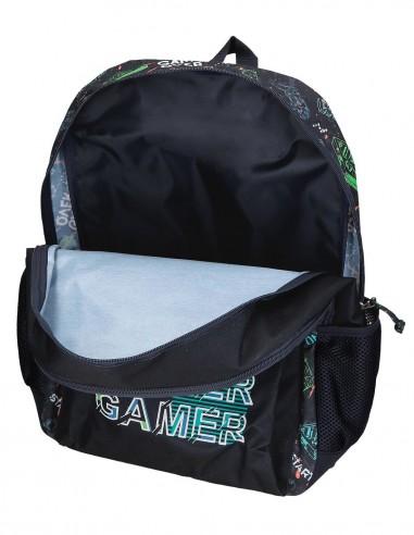 MOCHILA 44CM GAME OVER ADAP A CARRO...