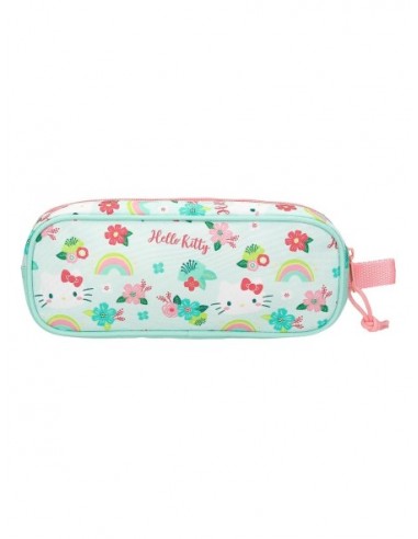 PORTATODO DOBLE HELLO KITTY FLORAL