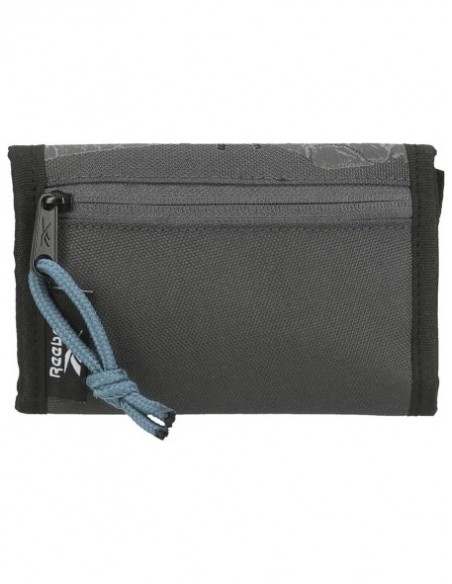 BILLETERA MONEDERO REEBOK ANTRACITA