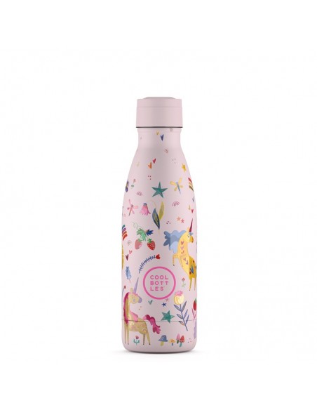 BOTELLA TÉRMICA 350 ML COOL BOTTLES FUNNY UNICORNS