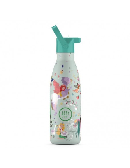 BOTELLA TÉRMICA 350 ML COOL BOTTLES PRINCESS KINGDOM