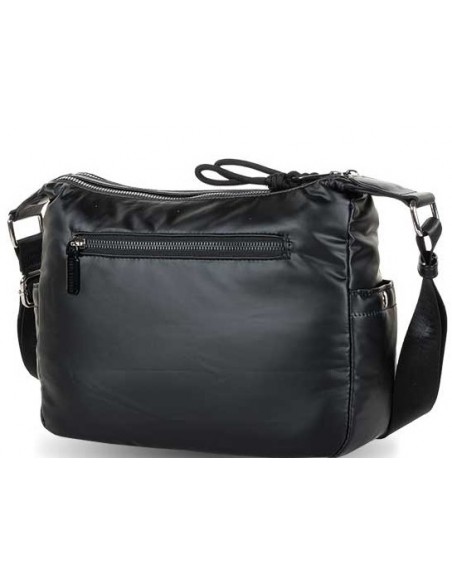 BOLSO BANDOLERA DOBLE DEVOTA & LOMBA SUNRISE NEGRO