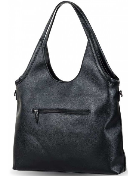 BOLSO DOS ASAS Y BANDOLERA DEVOTA & LOMBA GROUND NEGRO