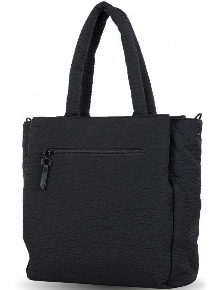 BOLSO DE HOMBRO Y BANDOLERA DEVOTA & LOMBA ELEPHANT NEGRO