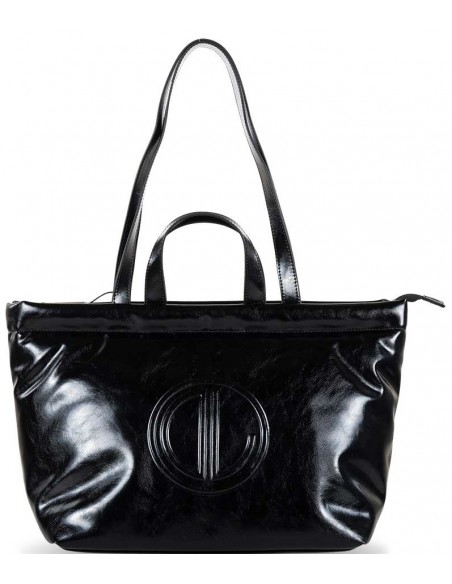 BOLSO DE HOMBRO DEVOTA & LOMBA SLEEK NEGRO
