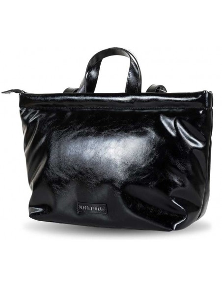 BOLSO DE HOMBRO DEVOTA & LOMBA SLEEK NEGRO