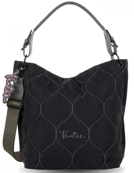 BOLSO DE HOMBRO Y BANDOLERA VENTIS NEGRO GRANDE