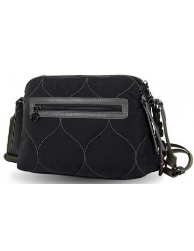 BOLSO BANDOLERA DOBLE VENTIS NEGRO