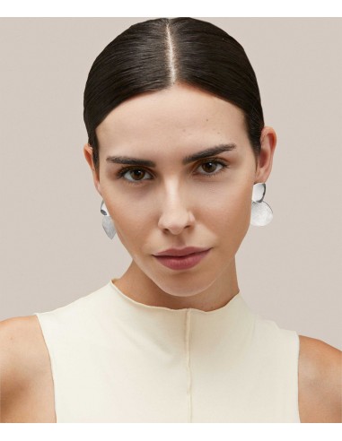 PENDIENTES NACAR DOBLE BRILLO RAYADO...