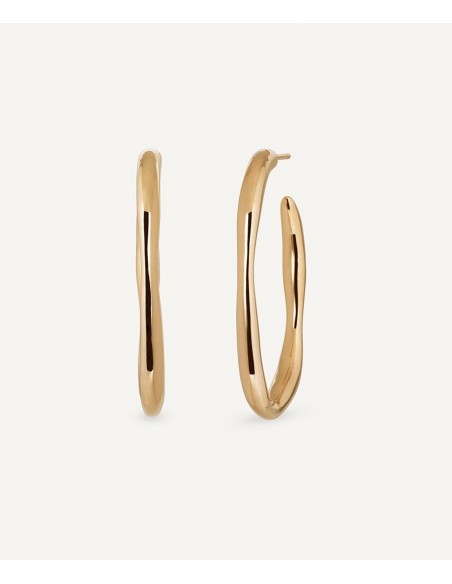 PENDIENTES DE ARO IRREGULARES ALBA VIDAL & VIDAL