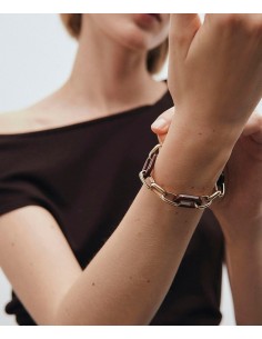 PULSERA ESLABONES COFFEE... 2