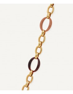 PULSERA ESLABONES CARAMELO... 2