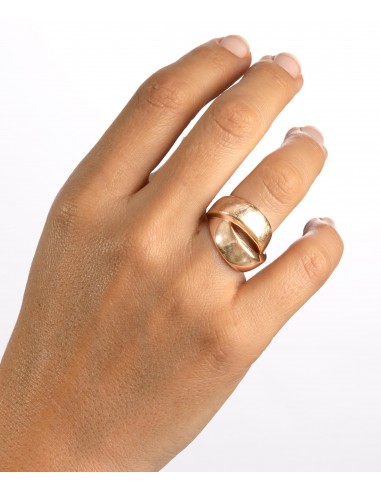 ANILLO TIRAS BRILLO RAYADO VIDAL & VIDAL