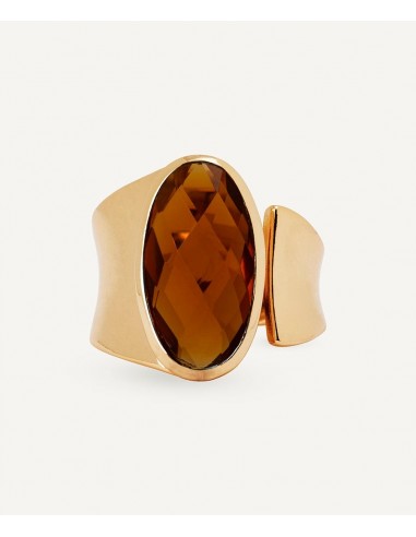 ANILLO ANCHO HONEY CON HYDRO MARRON...