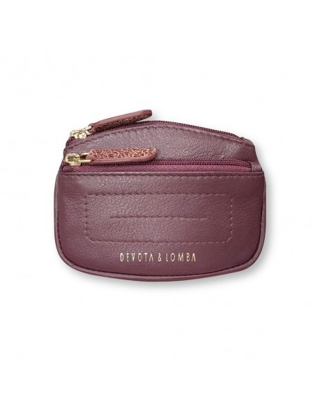 MONEDERO TARJETERO PIEL DEVOTA & LOMBA ALSACIA