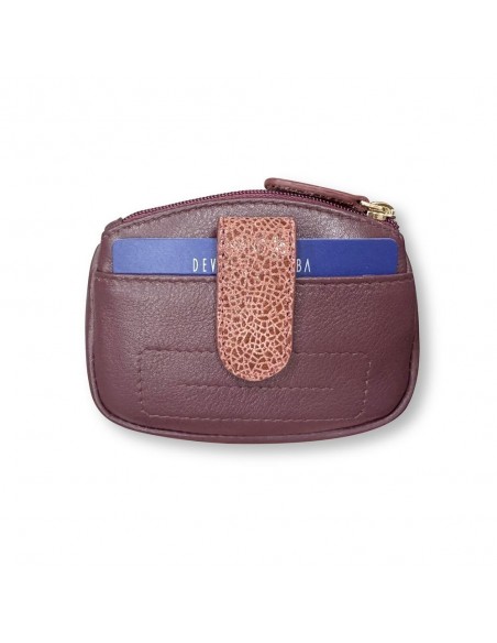 MONEDERO TARJETERO PIEL DEVOTA & LOMBA ALSACIA