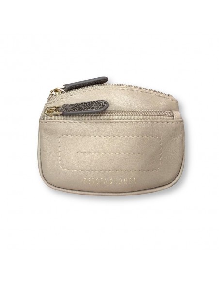 MONEDERO TARJETERO PIEL DEVOTA & LOMBA ALSACIA