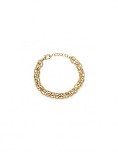 PULSERA CADENA ENTRELAZADA ORO VIDAL...