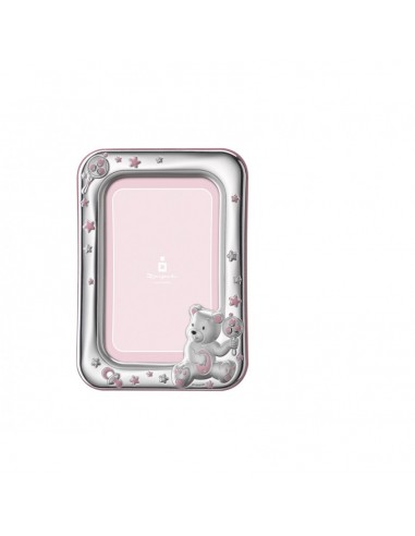 PORTAFOTOS OSO SENTADO SONAJERO PLATA...