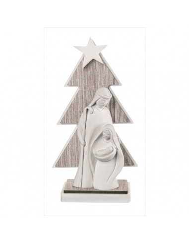 NACIMIENTO ABETO PESEBRE MADERA