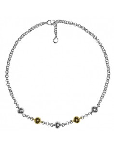 COLLAR BIELA GOLD CICLÓN CORTO