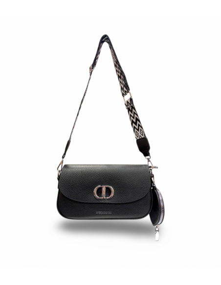 BOLSO BANDOLERA JAVIER LARRAINZAR  CON SOLAPA