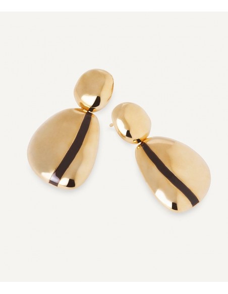 PENDIENTES GRUESOS LARGOS HORIZONTE VIDAL & VIDAL